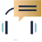 Icon of headphones